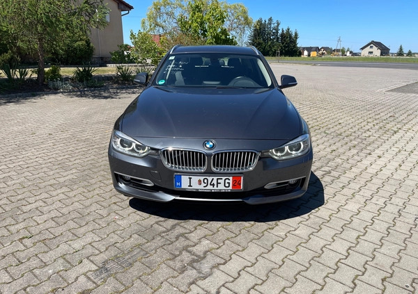 BMW Seria 3 cena 40999 przebieg: 240000, rok produkcji 2012 z Łowicz małe 497